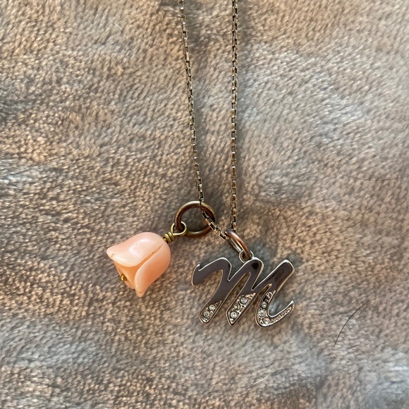 Juicy Couture initial necklace - Picture 2 of 4